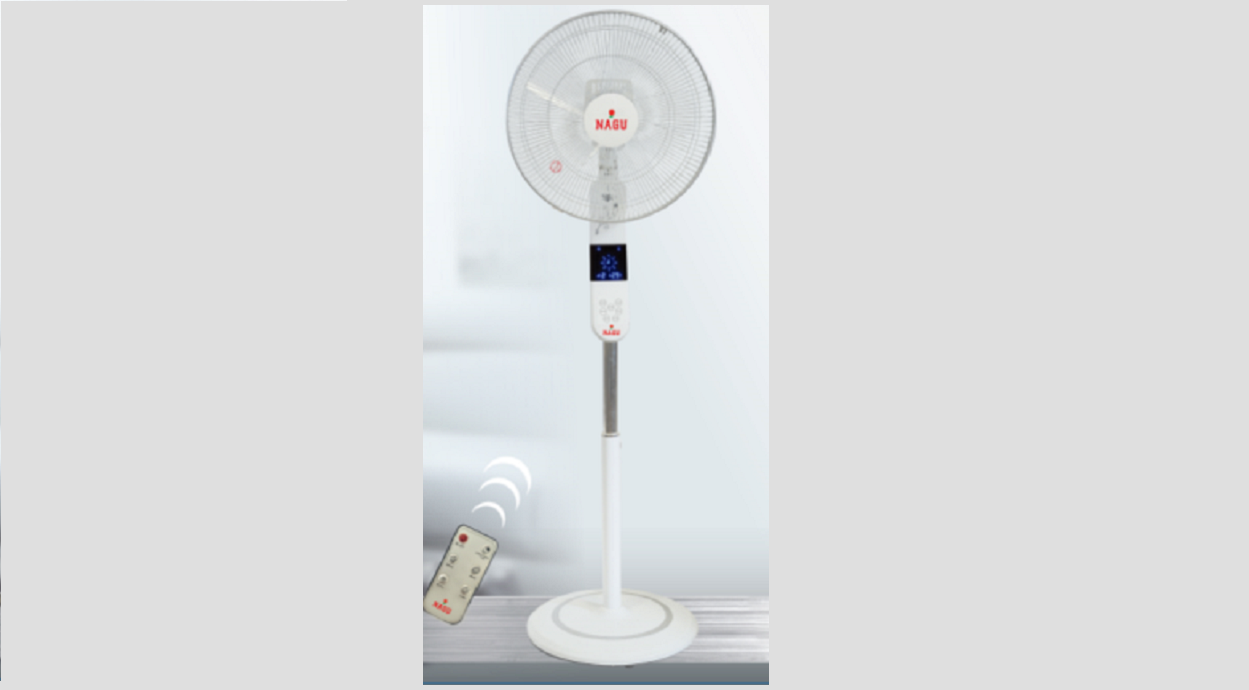 NAGU 16'' STAND FAN WITH REMOTE 